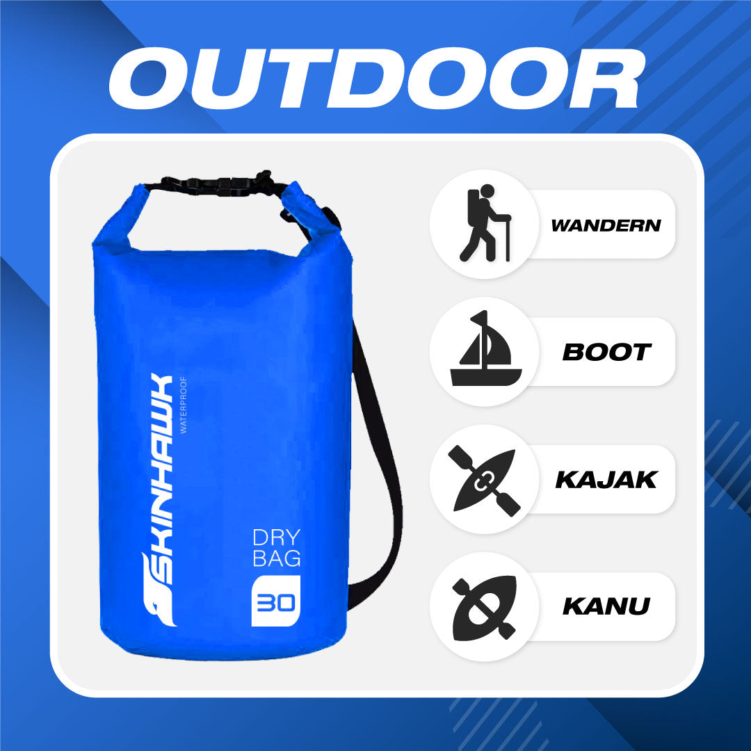 SKINHAWK Dry Bag 10 L / 20 L / 30 L sac étanche