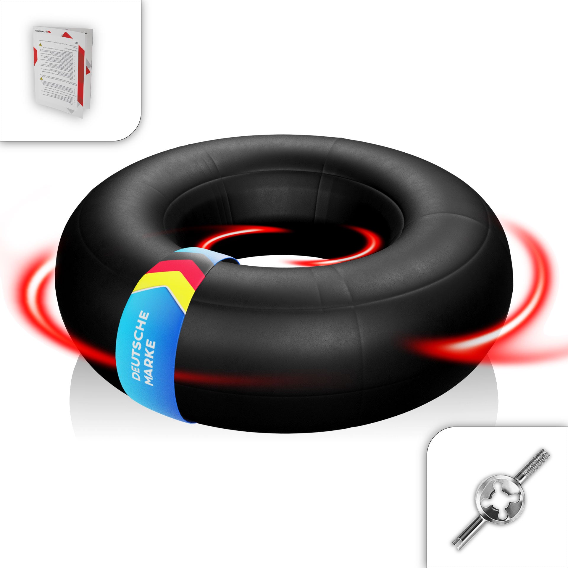 Pneu flottant Skinhawk, chambre à air pour camion