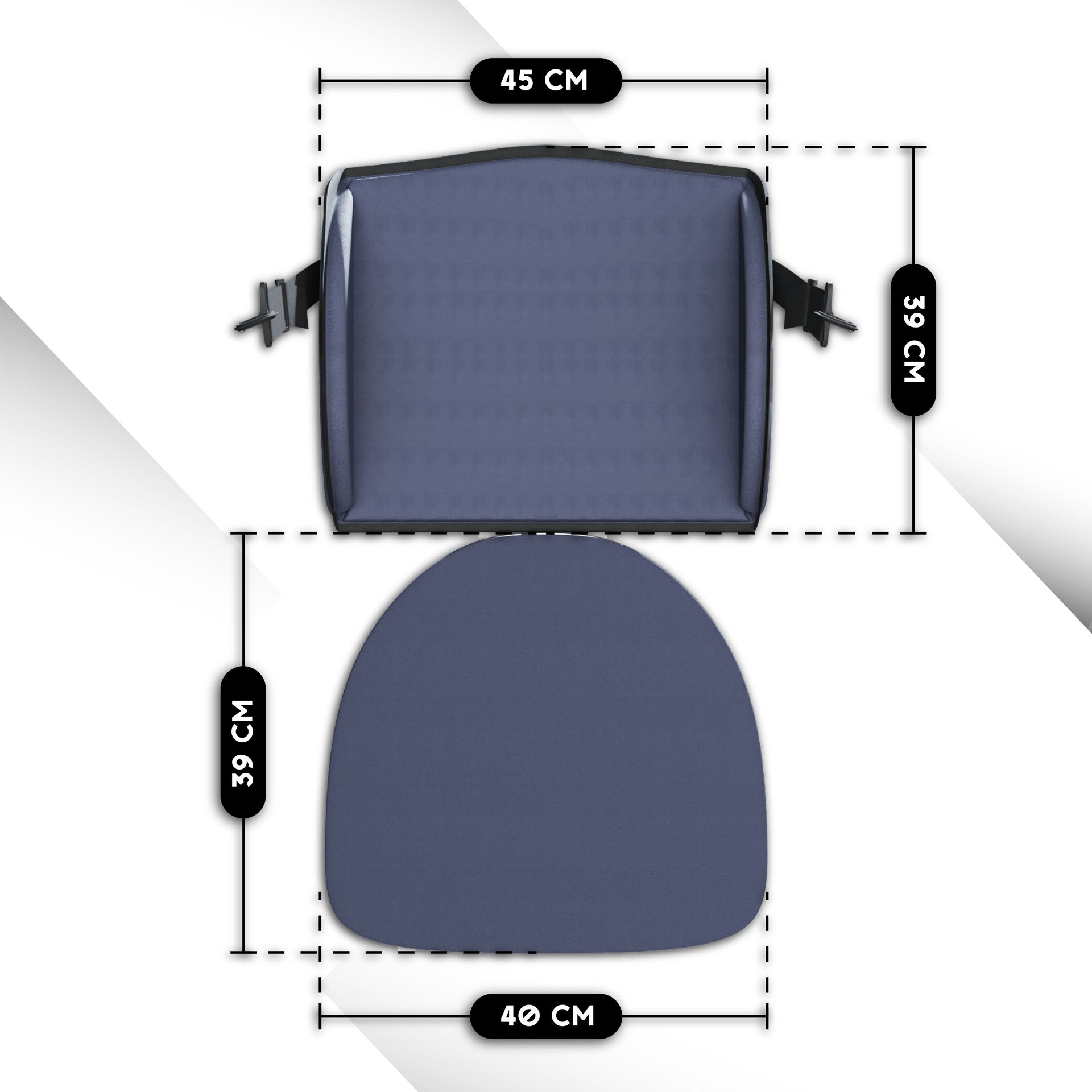 Siège SKINHAWK pour kayak ou planche de stand up paddle avec coussin d'assise surélevé