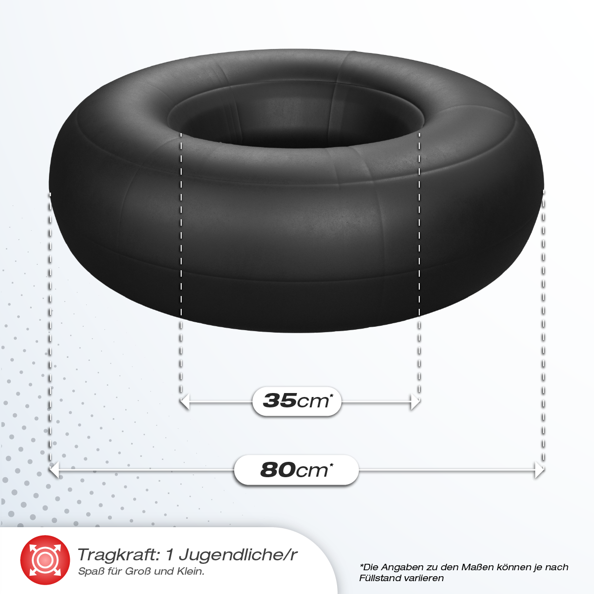 SKINHAWK LKW-Schlauch Ø80cm
