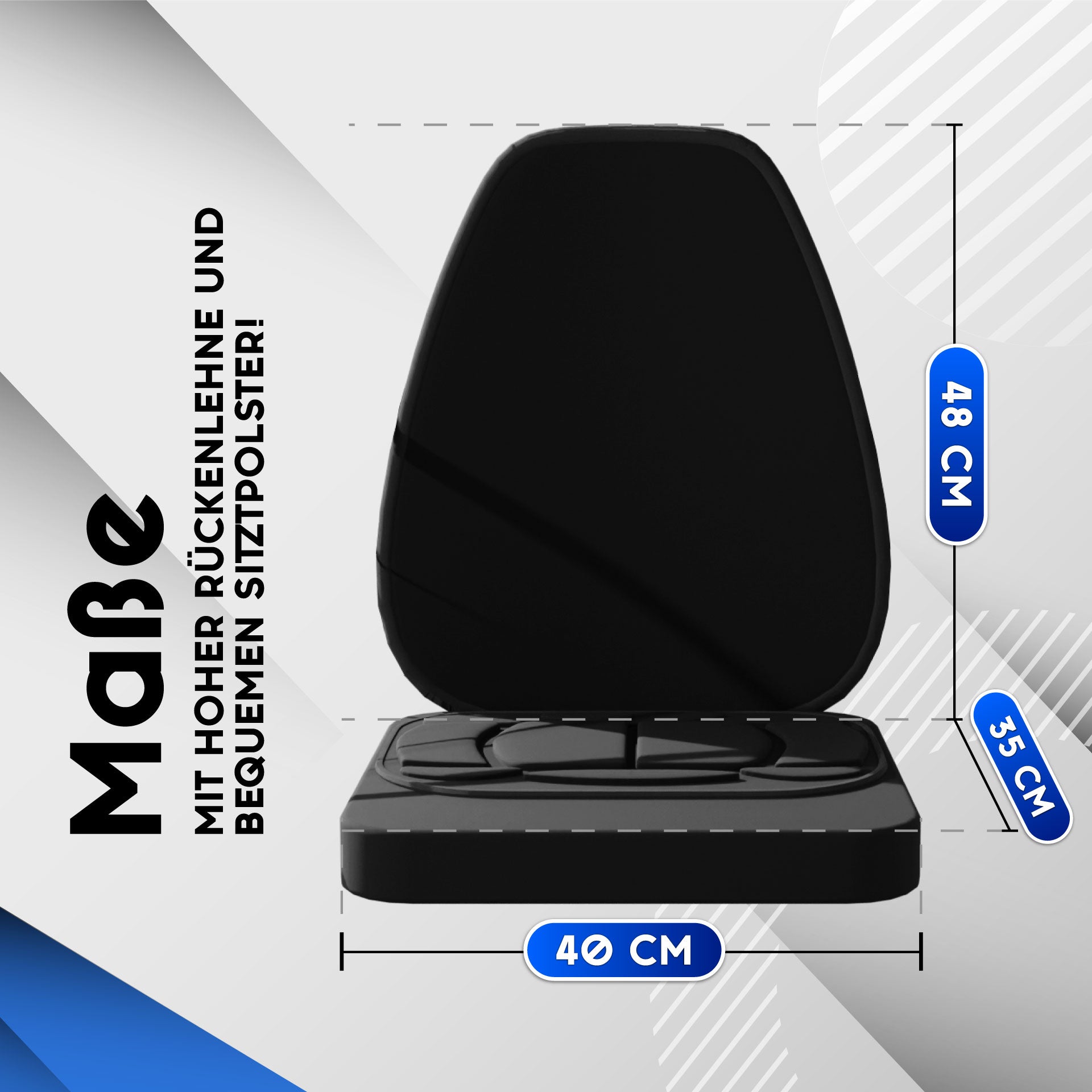 SKINHAWK CLASSIC – Opblaasbare 3-persoons kajak (410 x 90 cm) in blauw