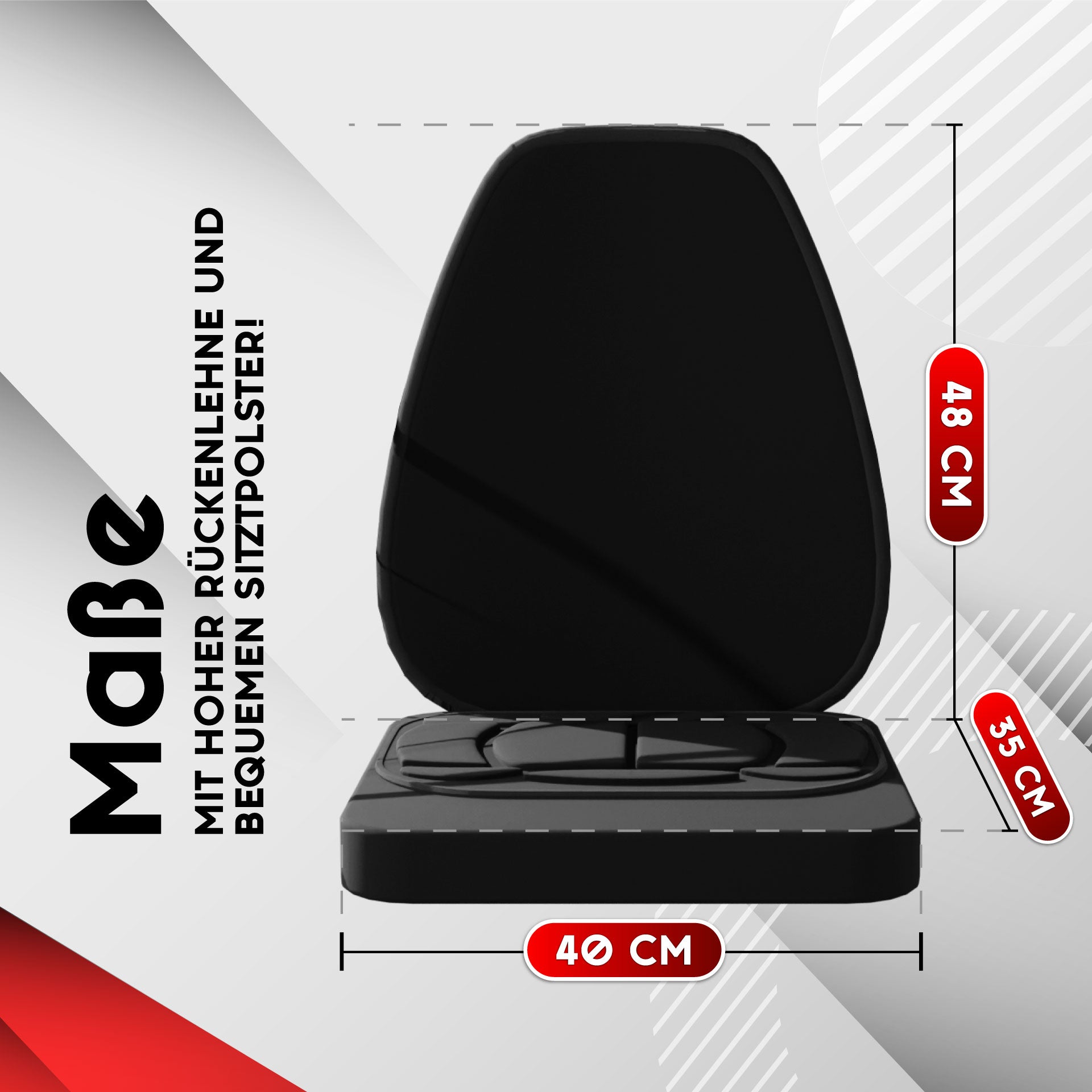 SKINHAWK EXCLUSIEF DRIETAL KAJAK 480 CM X 96 CM ROOD