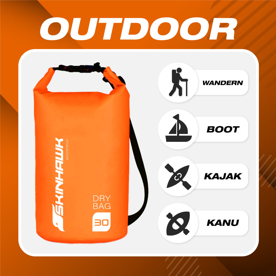 SKINHAWK Dry Bag 10 L / 20 L / 30 L sac étanche