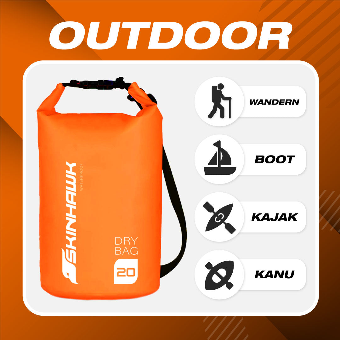 SKINHAWK Dry Bag 10 L / 20 L / 30 L sac étanche