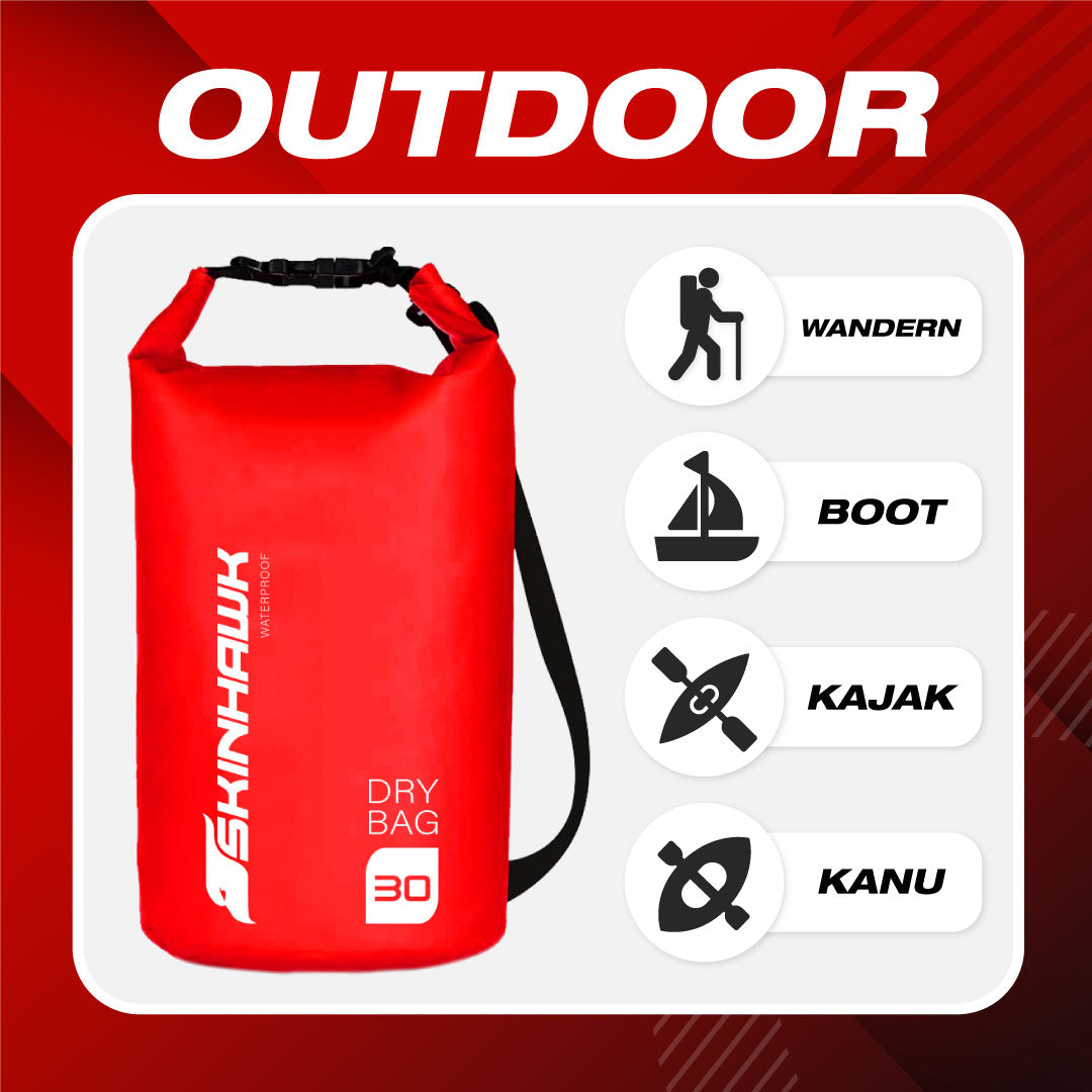 SKINHAWK Dry Bag 10 L / 20 L / 30 L sac étanche