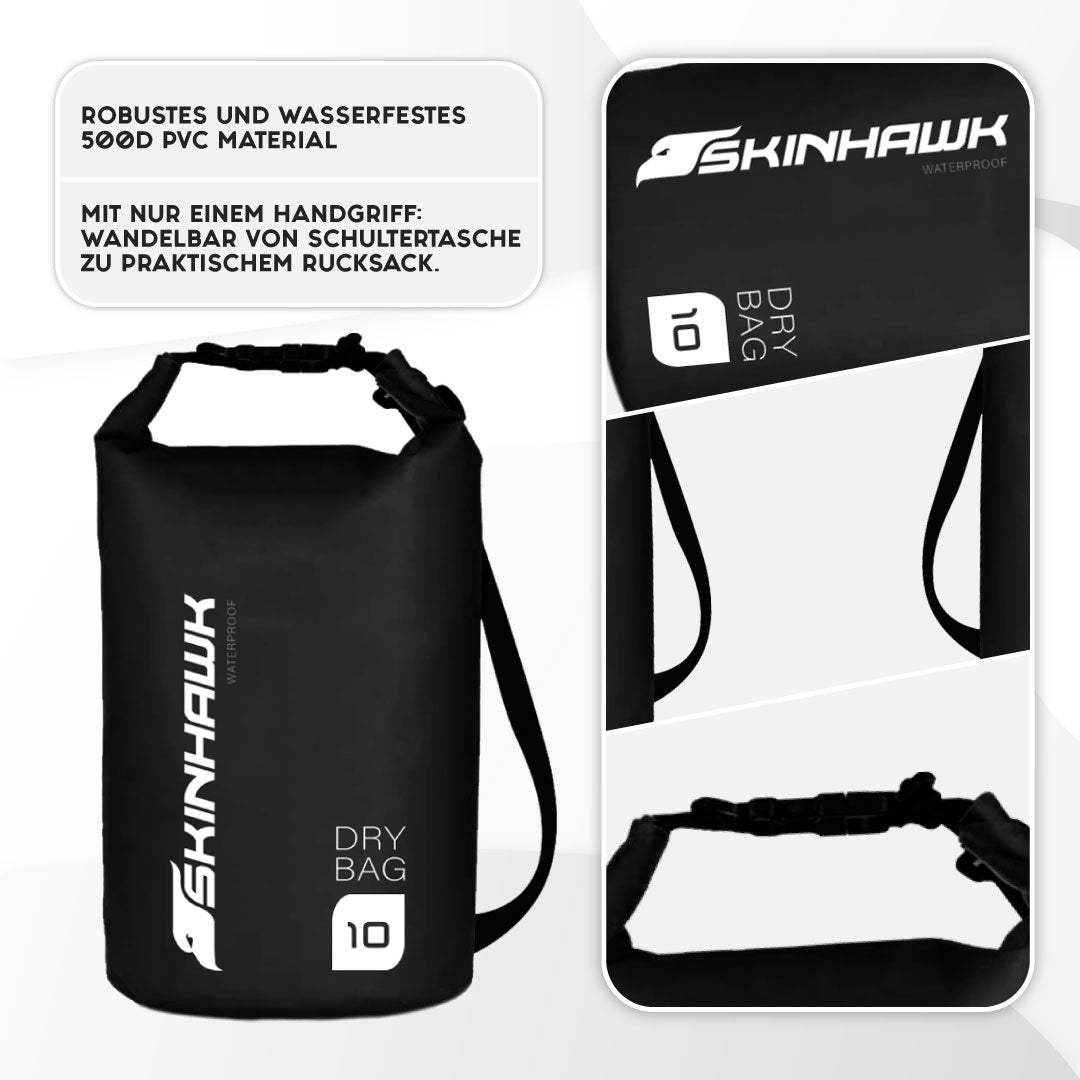 SKINHAWK Dry Bag 10 L / 20 L / 30 L sac étanche