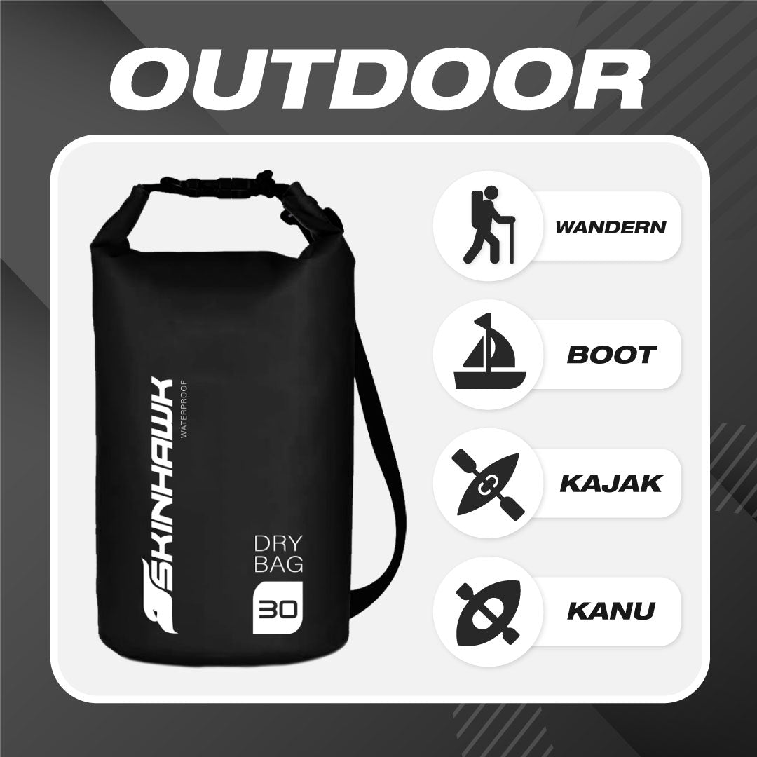 SKINHAWK Dry Bag 10 L / 20 L / 30 L sac étanche