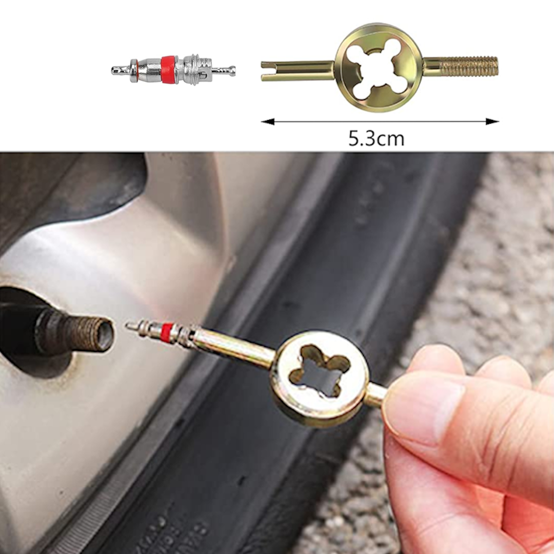 SKINHAWK ventielsleutel / ventielsleutel universeel voor snowtube en rodelbuis