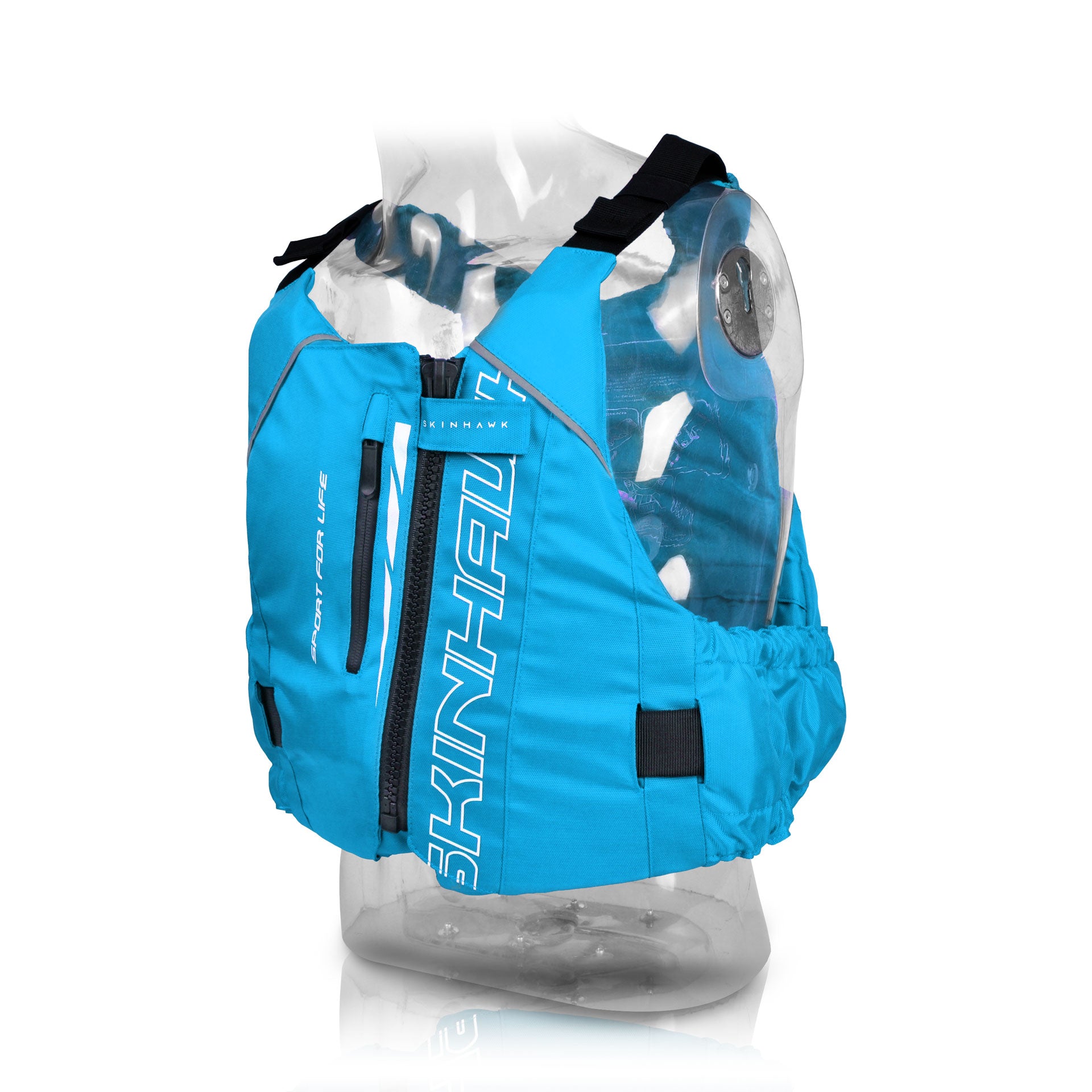 Chaleco salvavidas SKINHAWK 50N para kayak, SUP y otros deportes acuáticos