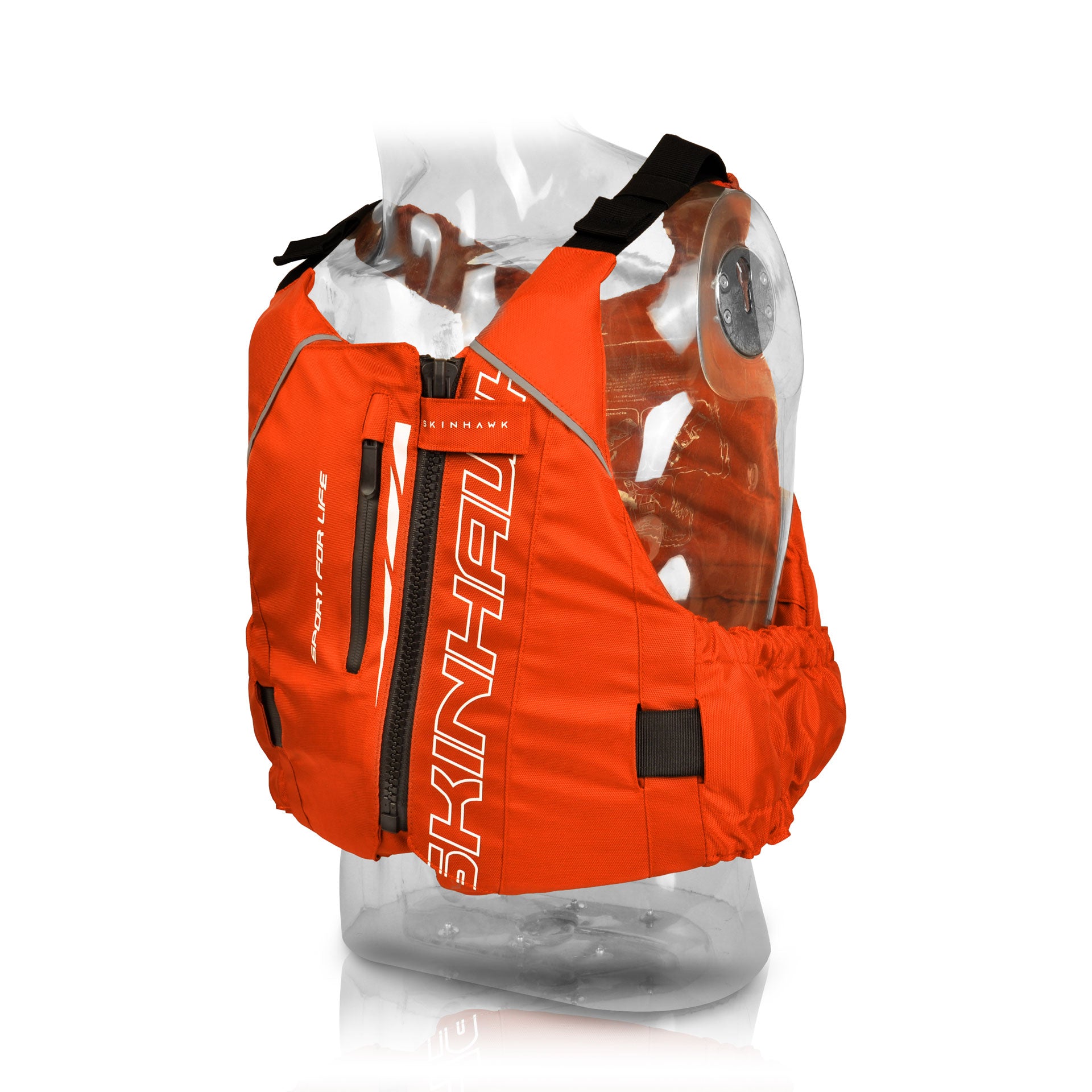 Chaleco salvavidas SKINHAWK 50N para kayak, SUP y otros deportes acuáticos