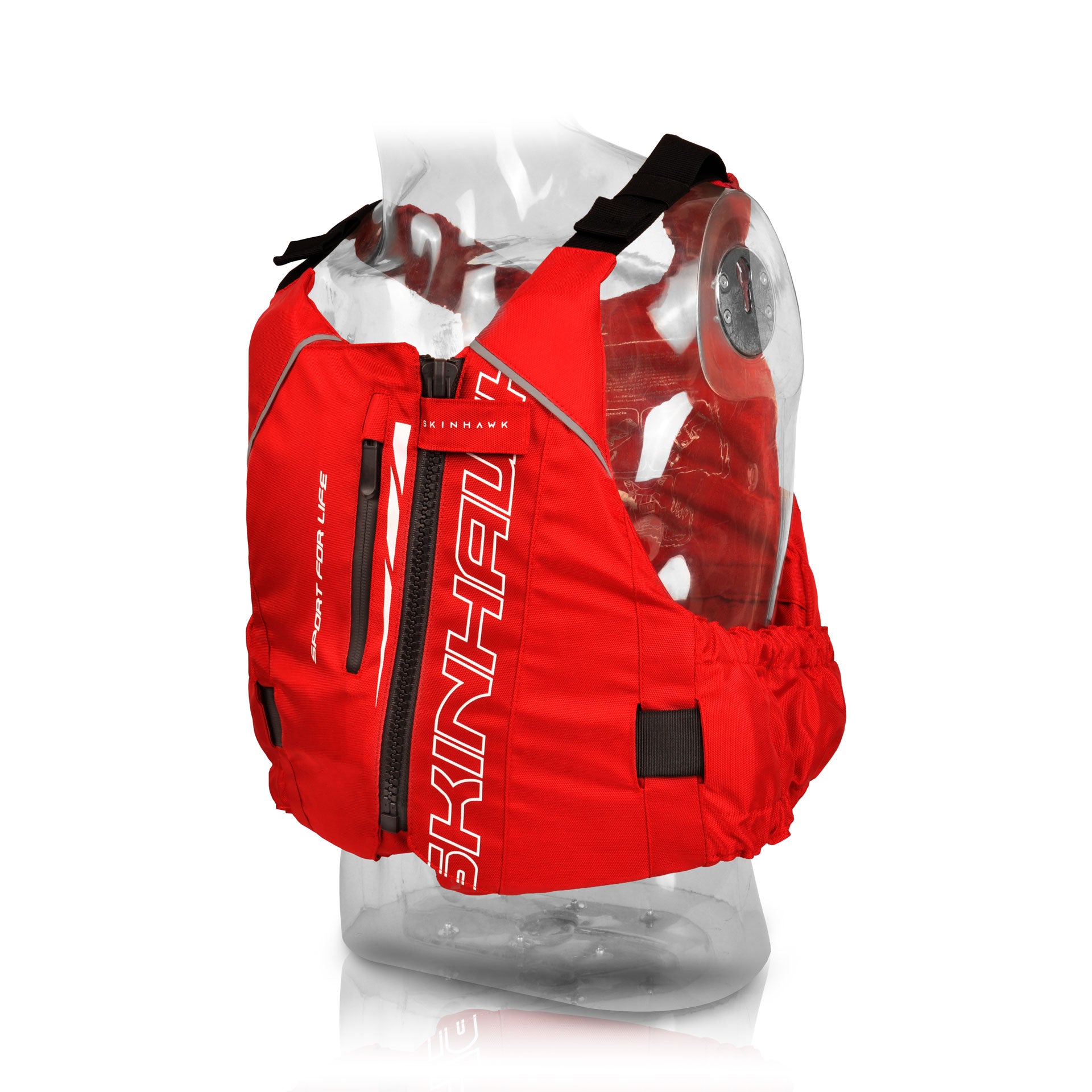 Chaleco salvavidas SKINHAWK 50N para kayak, SUP y otros deportes acuáticos