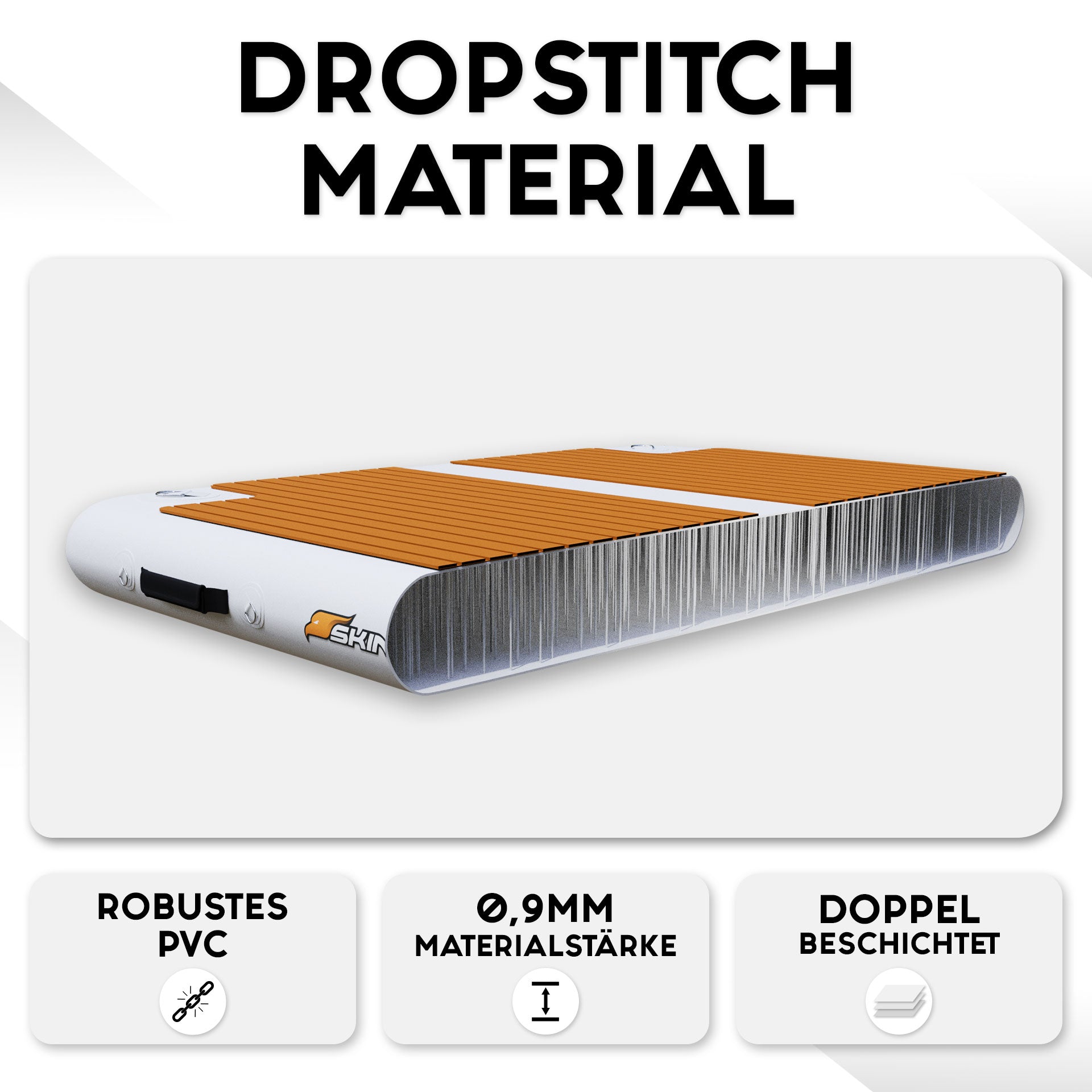 SKINHAWK BOOTSPLATTFORM 250CM X 200CM X 20CM BELASTBARKEIT 540KG