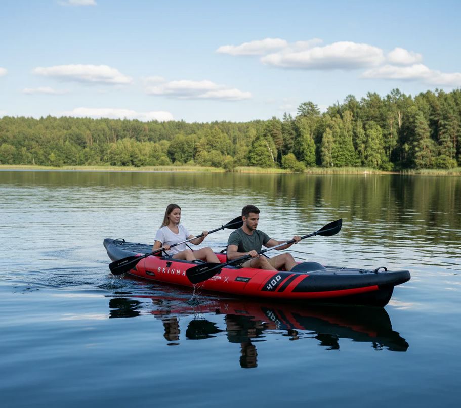 SKINHAWK PRESTIGE DEUX KAYAKS 400CM X 96CM ORANGE